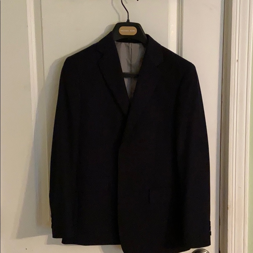 Michael Kors Boys 16R Blazer Dark Blue/Black